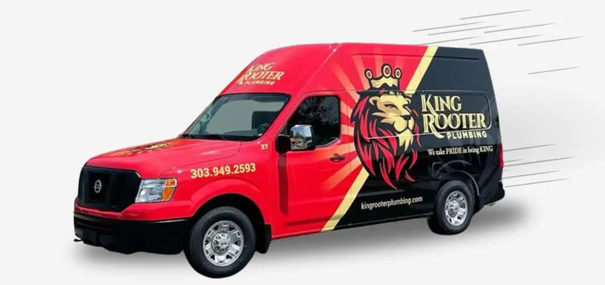 King Rooter and Plumbing Truck